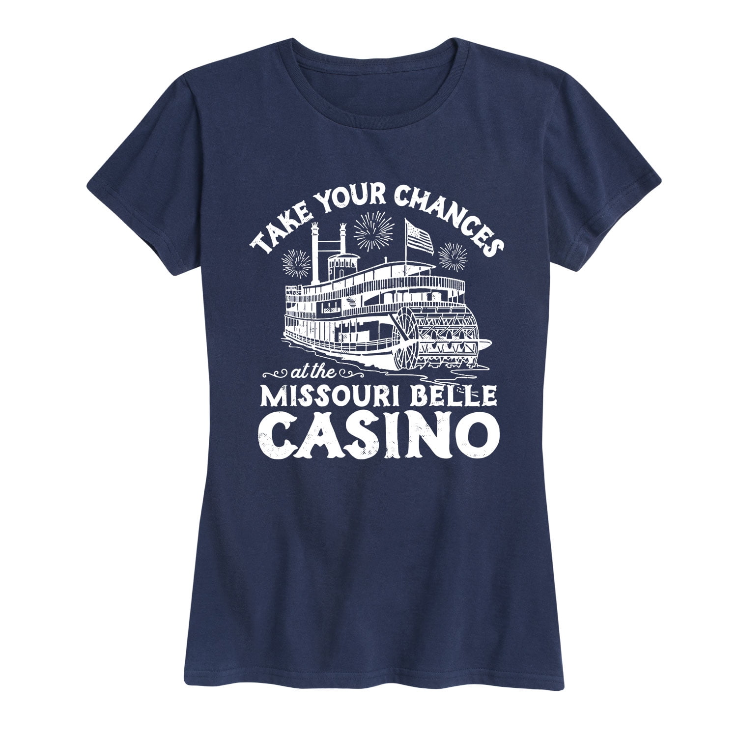 Instant Message Missouri Belle Casino Women's Short Sleeve Graphic