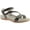 pewter, variant on Aetrex Women's Gabby Orthopedic Adjustable Strap Sandals for Women Wide Width