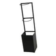 thumbnail image 4 of S SERENABLE Basketball Rack Sports Equipment Organizer for School Basement Baseball Bats Black, 4 of 9