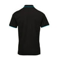 thumbnail image 3 of Premier Mens Coolchecker Contrast Pique Polo Shirt, 3 of 5