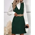 thumbnail image 3 of Zeagoo Oversized Sweater Vest V Neck Sleeveless Sweaters for Women Casual Soft Knit Solid Color Tops, 3 of 8