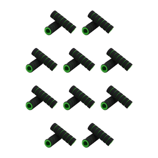 Greeniant 1 par de empuñaduras de manillar de bicicleta absorción de impactos cubiertas de manillar de bicicleta de montaña cómoda manga de ciclismo Verde 10piezas Greeniant CBP006992