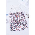 thumbnail image 3 of ABPHQTO Top sin mangas de patchwork de encaje con estampado de leopardo para mujer, 3 of 5