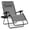 Ice Gray, variant on Yunken Oversized Zero Gravity Chair, Folding Patio Lounge Recliner with Cup Holder & Pillow - Ice Gray