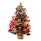 thumbnail image 1 of Mini de Navidad artificial, mesa, escritorio, decoración, regalo para familiares y amigos, hecho de PVC y tela, de Navidad pequeño y , 60 cm flocado Macarena Árbol nevado, 1 of 8