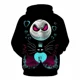 thumbnail image 3 of Sudadera con capucha de pesadilla antes de Navidad para hombre y mujer, ropa de calle con estampado de Jack Skellington 3D, Jersey divertido, 3 of 4
