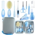 thumbnail image 1 of Kit de aseo para bebés VZAYQUPXY 10 en 1 con cortaúñas azul, 1 of 7