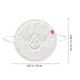thumbnail image 3 of Mascarilla facial reutilizable de toalla para mujeres y niñas | Compresa hidratante de coral con efecto frío y calor | Cuidado de la piel en spa y hogar | Color blanco, 3 of 9