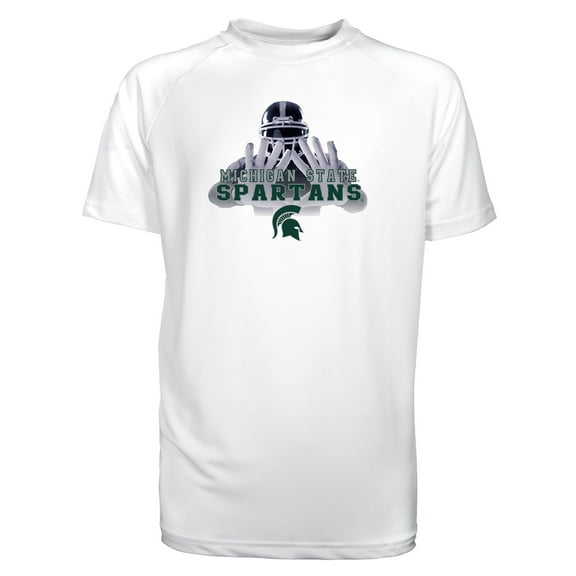 Youth Garb White Michigan State Spartans Kevin Sun Shirt