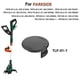 thumbnail image 2 of 4 piezas TLP-01-1 Compatible con Parkside PRTA 20-LI A1-IAN 311046 Tapa de carrete de repuesto, 2 of 4