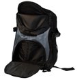 thumbnail image 2 of Double Pocket Backpack with Compartments and Straps, 17 x 12 x 5.5 In, Polyester, Gray, 2 of 4