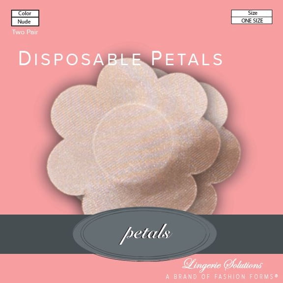 Fashion Forms Women's Breast Petals Nude Disposable Nipple Covers