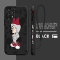 thumbnail image 3 of Disney Mickey Minnie Mouse Phone Case For Samsung A73 A53 A33 A52 A32 A71 A51 A21S A03S A50 A30 5G Liquid Left Rope Funda, 3 of 5