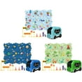 thumbnail image 1 of Kids Educational DIY Track Car Puzzle Play Set - Interlocking ABS Plastic Race Track Toy with Motorized Car, STEM Learning Gift for Toddlers 3+ Years, Develops Fine Motor Skills, 1 of 8