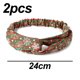 thumbnail image 2 of Diadema navideña, pañuelo navideño, accesorio elástico para el cabello para trajes navideños familiares para mujeres, 2 of 5