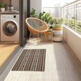 thumbnail image 4 of Yayeee Doormat for Inside 20"x32" Absorbent Low-Profile Washable Non-Slip Rubber Backed Entryway Rug, Tribal Art, 4 of 8