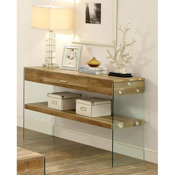 Furniture of America Elva Contemporary Sofa Table, Multiple Colors