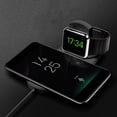 thumbnail image 1 of Binmer Multifunctional 2-in-1 Watch Mobile Phone Wireless Smart Charger 15W Wireless Fast Charge For IOS Mobile Phone Watch Foldable Wireless Charger, 1 of 8