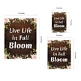 thumbnail image 7 of Designs ByLITA Live Life In Full Bloom, 5 x 7 White Wall Print (Framed) | Home Decor, 7 of 7