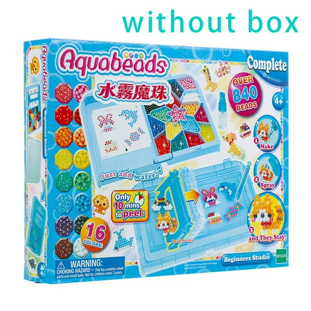 sticky beads magic beads 5MM water mist beads pet animal set aqua840PCS for Ages 4+ heqiyong toy