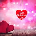 thumbnail image 3 of Valentines Day Decorations Happy Valentine's Day Ornament Romantic Valentines Day Decor Red Heart Valentines Hanging Ornaments for Galentines Day Decor Mother's Day Christmas Wedding Anniversary, 3 of 5