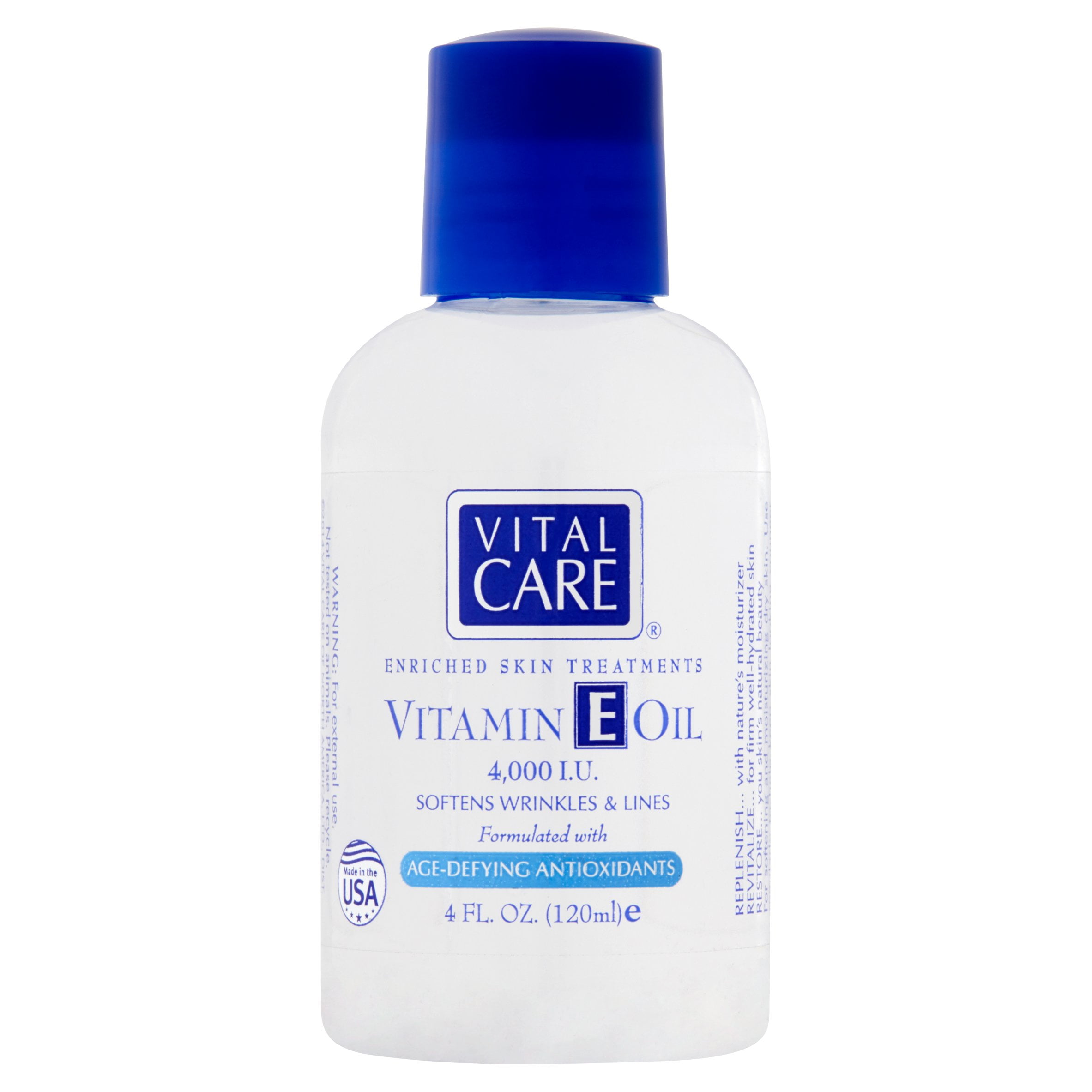 Vital Care 4,000 I.U. Vitamin E Oil, 4 fl Walmart.com