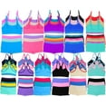 thumbnail image 6 of ToBeInStyle Girls' Pack of 12 Mystery Pieces - 6 Cami Bralette Tops & 6 Matching Bottoms - Medium, 6 of 7