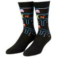 thumbnail image 3 of Pac-Man Maze and Logo Men's Crew Socks 2-Pack, 3 of 9