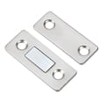 thumbnail image 4 of Unique Bargains Cabinet Magnetic Catch, 4 Pack Ultra Thin Cabinet Door Catch Adhesive Steel Cabinet Door Magnets, Silver, 4 of 5