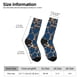 thumbnail image 2 of Balery Giraffe Skin Calcetas Largas con Estampado para Hombre y Mujer – Suaves y Transpirables, Talla Única (US 5-11), 2 of 6