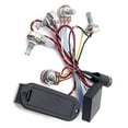 thumbnail image 1 of maskred Active Preamp 3-band Equalizer Wiring Harness Kit with Battery Case Electronic Guitar Bass Treble Tone Control System for Pickup, 1 of 8