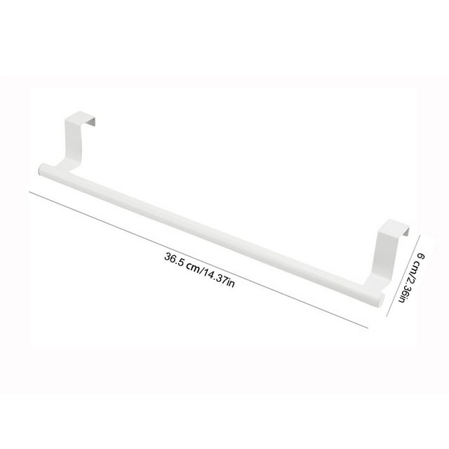 fheaev Perforation- Hanging Stainless Steel Towel Rack/rag Hanger/cabinet Door Back Towel Bar 4 Colors Size