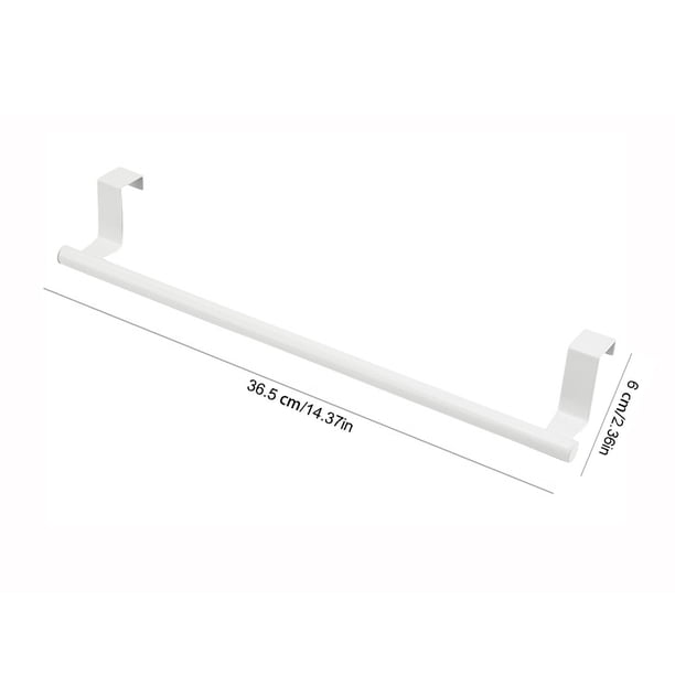 Barra de Toallas para Baño Perforado - Suspendido de Acero Inoxidable Toalla Rack/Paño Colgador/Gabinete Puerta Toalla Rack 4 Colores 2 Barra de Toallas Magnéticas