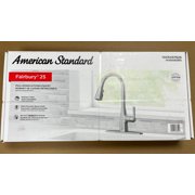 Fairbury 2S Single-Handle Pull-Down Sprayer Kitchen Faucet in Stainless Steel
