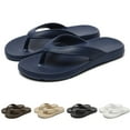 thumbnail image 2 of Men's Flip Flops Comfortable Men Flip Flops Mens Rubber Flip Flops Soft Sole Quick Drying Men Flip Flops 11 Mens Wide Flip Flops Non- Shower Room Slippers Mens Memory Foam Flip Flops Flip, 2 of 8
