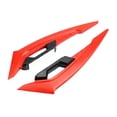 thumbnail image 4 of Dickly 2 Pieces Motorcycle Side Winglets Maintenance Stylish Modification Accessory red, 4 of 7