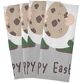 thumbnail image 6 of Cute Easter Gnome Kitchen Tea Towels Set of 6 Absorbent Hand Dish Towels, Grey Egg Dishcloths Lint-Free 18x28 Inch Fast Drying for Cooking Baking Home Clean, 6 of 7