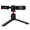 thumbnail image 1 of Dual Position Bracket Holder, Dual Position Mobile Phones Stand Support Tripod Strong 5.5-8cm/2.2-3.2in Compact Durable  For Live Streaming For Video Bloggers, 1 of 8