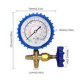 thumbnail image 5 of Refrigerant Gauge,Tool R22 R134 Air Dual-values Pressure Dual-values Pressure Pressure Air-conditioner Tool R22 Pressure Pressure Adjustable Maintenance Equipment Air-conditioner Ref Wotao, 5 of 5