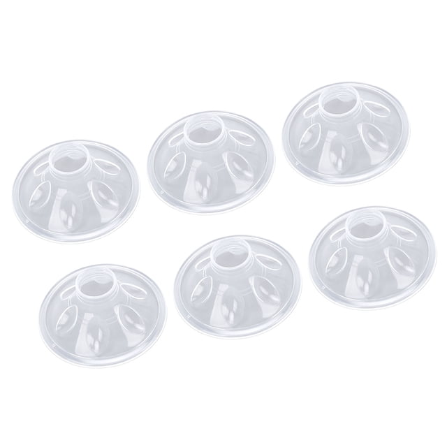Piezas de Mama, 6 piezas de 24 mm Cushos de Brida de Silicona Insertar Elás