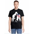 thumbnail image 1 of Camiseta con bandera estadounidense de Sasquatch Believers, divertida camiseta familiar a juego para fiestas de Navidad, ideal para papá, mamá, hermana, hermano, amigo, informal, de alta calidad, para, 1 of 7