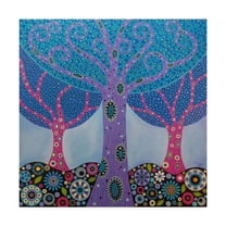Trademark Fine Art 'Wishing Trees' Canvas Art by Lynn Hughes