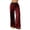 Red, variant on ctdiral Womens Plaid Pants Drawstring Elastic Waist Staright Trousers Loose Fit Wide Leg Pants with Pockets Casual Going Out Slacks Red S