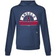 thumbnail image 2 of Men's Levelwear Navy Los Angeles Angels Relay Banner Arch Pullover Hoodie, 2 of 3