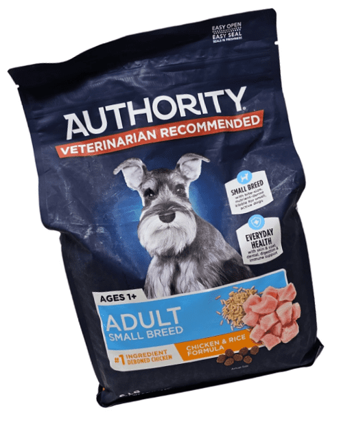 Authority Small Breed Adult Chicken and Rice Dry Dog Food 6 Pounds