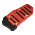 thumbnail image 4 of Broco Aleación antideslizante acelerador de la cubierta del cojín del pedal del freno cubierta for vehículos automáticos en Car (rojo), 4 of 8