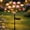 Pink, variant on Memorial Garden Bloom Lights, Solar LED Realistic Artificial Azalea Flower Garden Stake Lights, 7 Heads, IP65 Waterproof, Auto Charging, Outdoor Decor for Yard Patio Pathway Lawn Cemetery (Red)