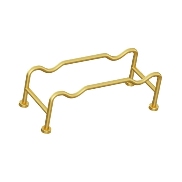 Lipstore Dumbbell Rack Stand Weight Storage Organizer Multifunctional Heavy Duty Dumbbell Gold