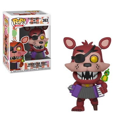 Funko Pop Games Five Nights At Freddy S 6 Pizza Sim Rockstar Foxy Walmart Com Walmart Com