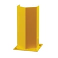 thumbnail image 1 of Hallowell PP070718SY Hallowell Post Protector, 6 in. W x 4.25 in. D x 18 in. H, Safety Yellow, Includes Welded on 7 in. x 7 in. Anchoring Plate, 1 of 1